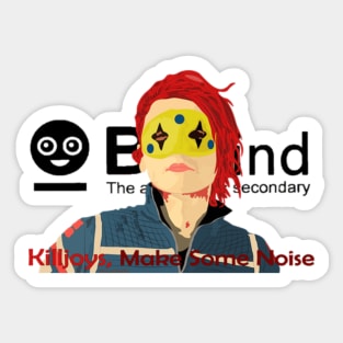 Gerard| Killjoys Make Some Noise. Sticker